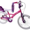 Professional Miami Miss 18 Inch Wheel Kids Bike Pink And Purple