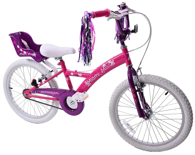 Professional Miami Miss 20 Inch Wheel Kids Bike Pink And Purple 3 Professional Miami Miss 20 Inch Wheel Kids Bike Pink And Purple