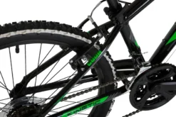 Cuda Kinetic 24 Inch Wheel Kids Mountain Bike Green -Shimano Bike Store 1K1831f