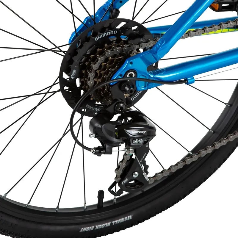 Cuda Trace 24 Inch Wheel Kids Mountain Bike Blue 5 Cuda Trace 24 Inch Wheel Kids Mountain Bike Blue - Image 3