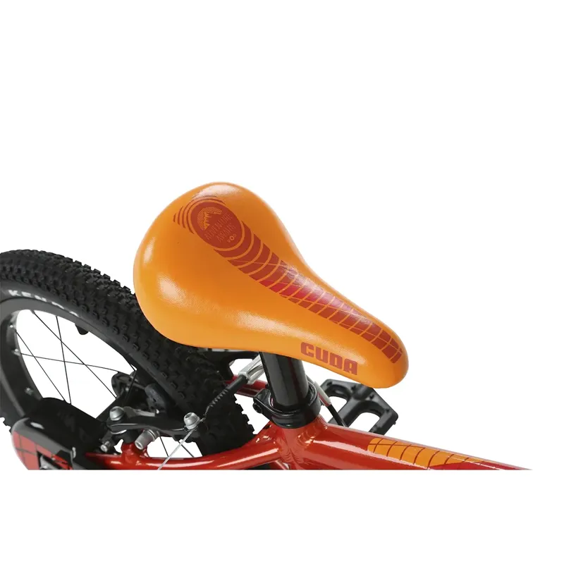 Cuda Trace Pavement 14 Inch Wheel Kids Mountain Bike Orange 6 Cuda Trace Pavement 14 Inch Wheel Kids Mountain Bike Orange - Image 4