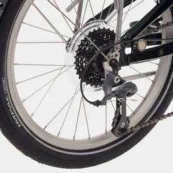 Bickerton Argent 1808 20 Inch Wheel Folding Bike Black -Shimano Bike Store 1M652d