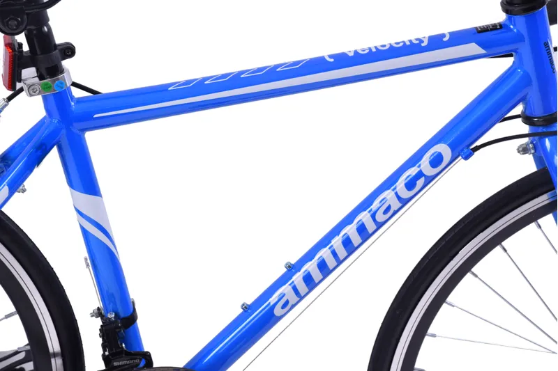 Ammaco Velocity 24 Inch Wheel Kids Road Sports Bike Blue 3 Ammaco Velocity 24 Inch Wheel Kids Road Sports Bike Blue