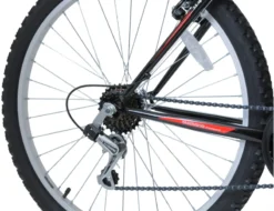 Arden Mountaineer 24 Inch Wheel Kids Mountain Bike Black And Red