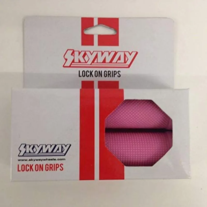 Skyway Lock On Handlebar Grips Pink 4 Skyway Lock On Handlebar Grips Pink - Image 2