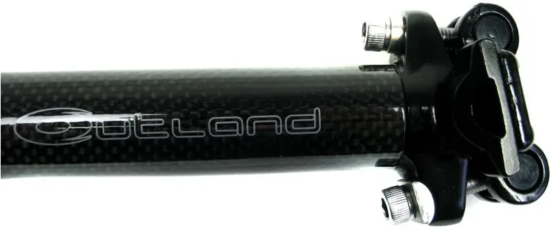 Outland Carbon Seatpost 31.6mm X 350mm Black 7 Outland Carbon Seatpost 31.6mm X 350mm Black - Image 5