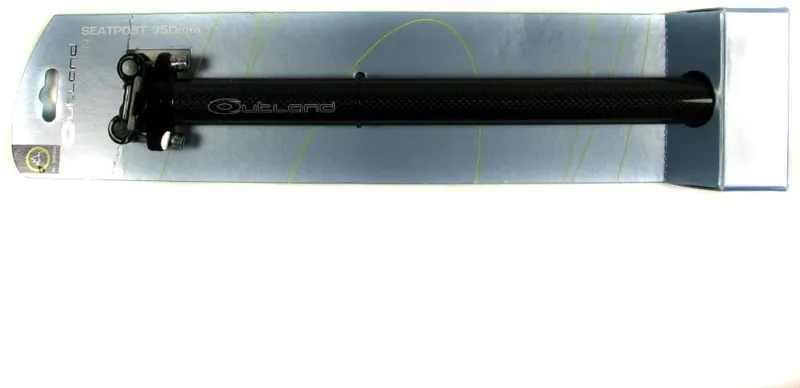 Outland Carbon Seatpost 31.6mm X 350mm Black 5 Outland Carbon Seatpost 31.6mm X 350mm Black - Image 3