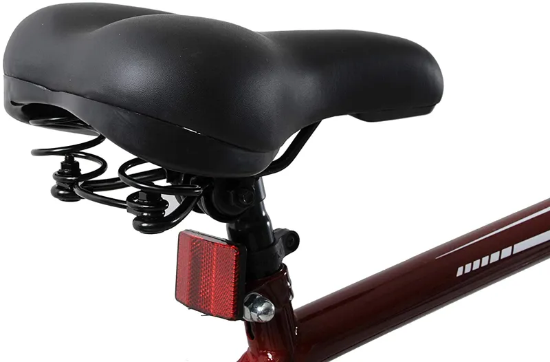 Professional Metropolitan Commuter Hybrid Bike Maroon 7 Professional Metropolitan Commuter Hybrid Bike Maroon - Image 5