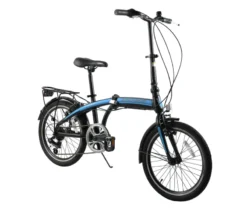 Ammaco Pakka Metro 20 Inch Wheel Folding Bike Black -Shimano Bike Store AMMACO20PAKKA2015