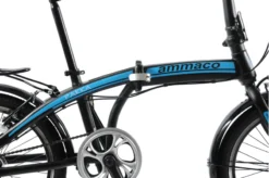Ammaco Pakka Metro 20 Inch Wheel Folding Bike Black -Shimano Bike Store AMMACO20PAKKA205