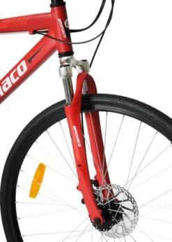 Ammaco Road Runner Pro Sports Hybrid Red -Shimano Bike Store AMMACO20ROAD20RUNNER20REDF