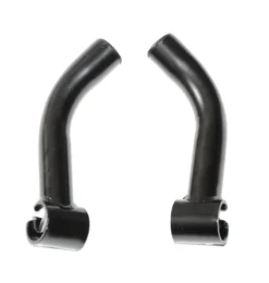 Curved Handlebar Bar Ends Black