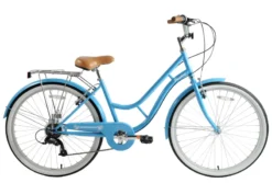 Ammaco Broadway Lifestyle Bike Blue -Shimano Bike Store BLUE20WOUT20BASKET