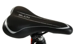 Professional Cross Women's Commuter Hybrid Bike Black And Red -Shimano Bike Store CROSS203