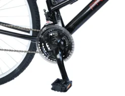 Professional Cross Women's Commuter Hybrid Bike Black And Red -Shimano Bike Store CROSS20UNI 3