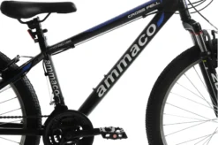 Ammaco Crossfell 24 Inch Kids Mountain Bike Black And Blue -Shimano Bike Store CROSSFELL203