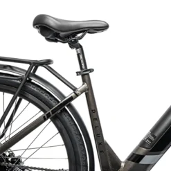 Ampere Deluxe Step Through 700c Wheel Electric Bike Grey -Shimano Bike Store DELUXE GREY WEB209 2