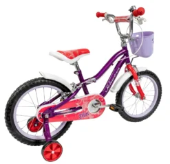 Schwinn Elm 16 Inch Wheel Kids Bike Purple -Shimano Bike Store DSC08041