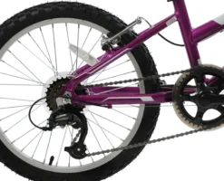 Ammaco Eclipse 18 Inch Wheel Kids Mountain Bike Purple -Shimano Bike Store ECLIPSE202
