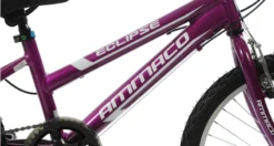 Ammaco Eclipse 18 Inch Wheel Kids Mountain Bike Purple -Shimano Bike Store ECLIPSE203