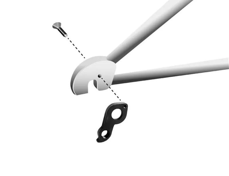 Wheels Manufacturing Gear Mech Hanger Dropout 291 Diamondback 4 Wheels Manufacturing Gear Mech Hanger Dropout 291 Diamondback - Image 2