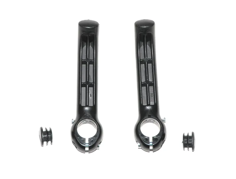 Nylon Handlebar Bar End Grips Black 5 Nylon Handlebar Bar End Grips Black - Image 3