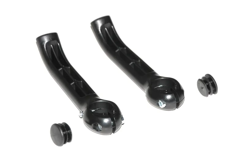 Nylon Handlebar Bar End Grips Black 3 Nylon Handlebar Bar End Grips Black