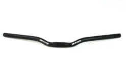 Zoom 25.4mm Semi Raised Handlebars Black