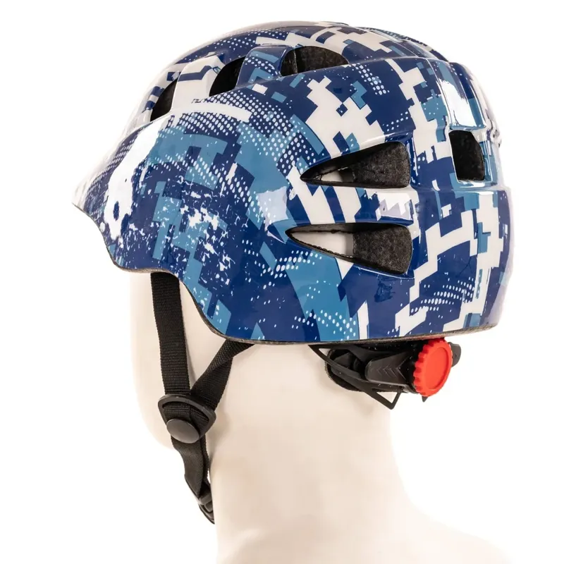 ETC Y18 Blue Camo Helmet 52-56cm 4 ETC Y18 Blue Camo Helmet 52-56cm - Image 2