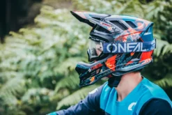 O'Neal Blade Polyacrylite Full Face Helmet Rio Red -Shimano Bike Store HE7063