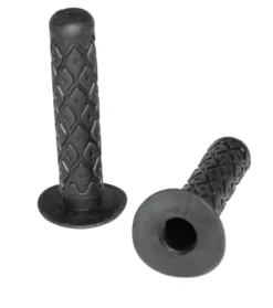 BMX Flanged Handlebar Grips Black