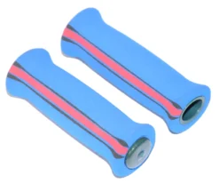 BMX Foam Handlebar Grips Blue 6 BMX Foam Handlebar Grips Blue -Shimano Bike Store HG787BLa