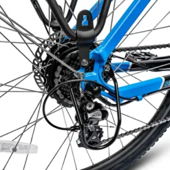 Ampere Hilux 700c Wheel Electric Bike Black And Blue -Shimano Bike Store HILUX BLUE WEB205