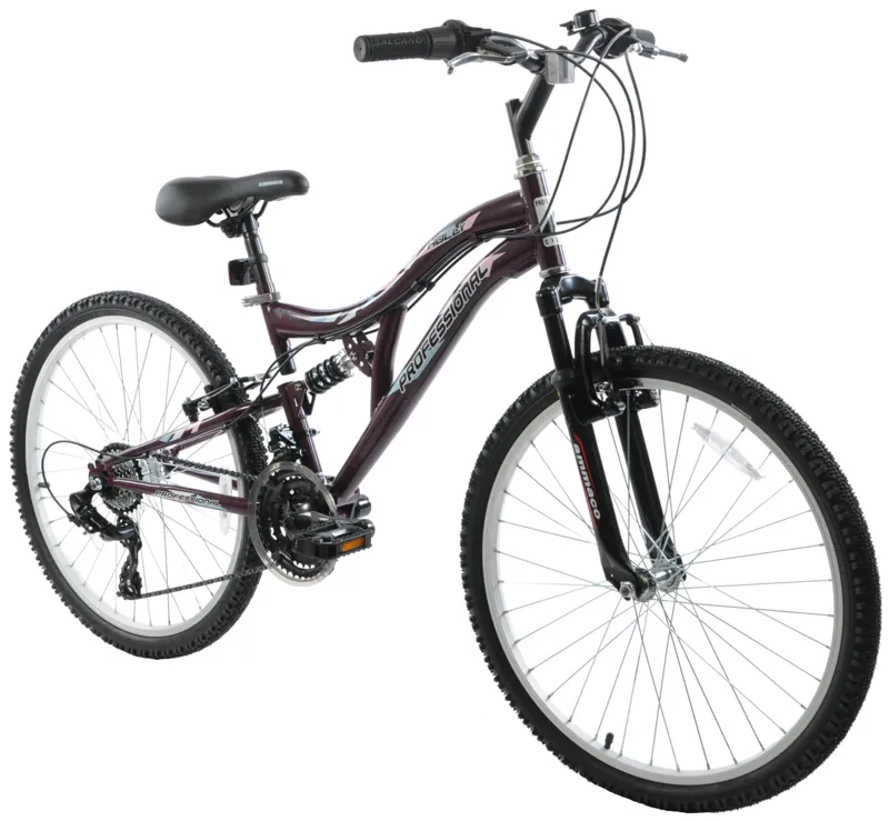 Salcano Holly 24 Inch Wheel Kids Mountain Bike Purple 3 Salcano Holly 24 Inch Wheel Kids Mountain Bike Purple