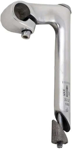 Oxford Road Handlebar Stem 25.4mm Silver -Shimano Bike Store HS541S