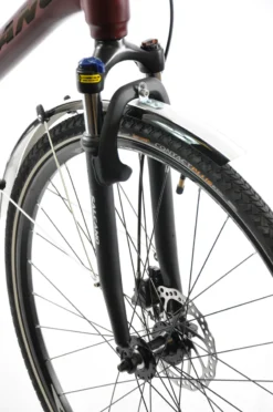 Salcano Istanbul Commuter Hybrid Bike Maroon -Shimano Bike Store ISTANBUL20BURGUNDYf