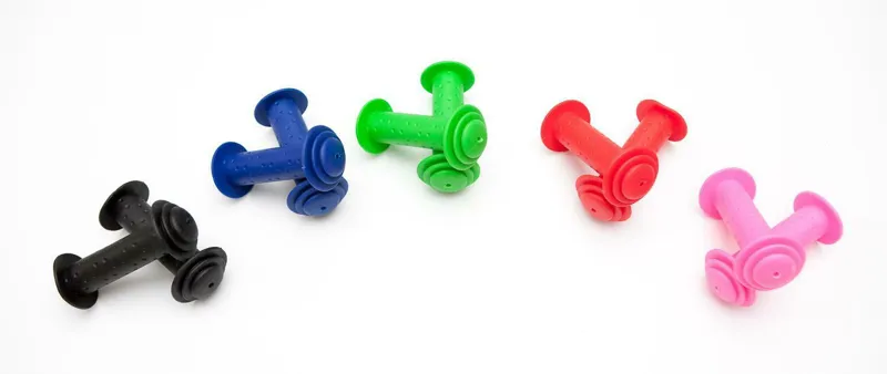 Kids Mushroom Handlebar Grips Blue 3 Kids Mushroom Handlebar Grips Blue