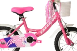 Salcano Cherry 14 Inch Wheel Kids Bike Pink And White -Shimano Bike Store PINK20CHERRY203