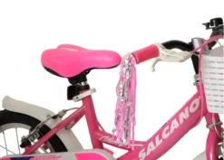 Salcano Cherry 14 Inch Wheel Kids Bike Pink And White -Shimano Bike Store PINK20CHERRY204
