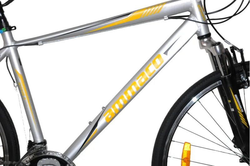 Ammaco Road Runner Pro V Sports Hybrid Silver 4 Ammaco Road Runner Pro V Sports Hybrid Silver - Image 2