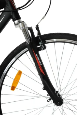 Ammaco Road Runner Pro V Sports Hybrid Black -Shimano Bike Store RR20620new