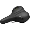 XLC SA-A24 Gel Comfort Wide Saddle Black -Shimano Bike Store SA7437b