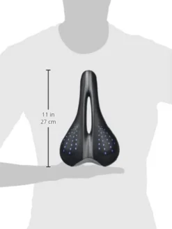 XLC Globetrotter Gel Saddle Black -Shimano Bike Store SA7458c