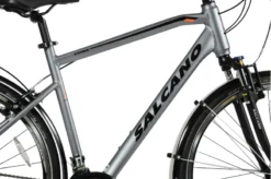 Salcano Istanbul Commuter Hybrid Bike Grey -Shimano Bike Store SALCANO20GREYb