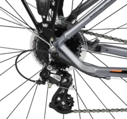 Salcano Istanbul Commuter Hybrid Bike Grey -Shimano Bike Store SALCANO20GREYc