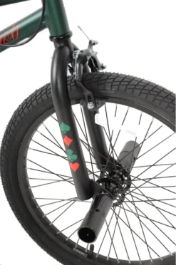 Snob Player BMX 20 Inch Wheel Kids Bike Green -Shimano Bike Store SNOB20PLAYER20GREENc