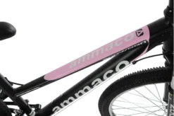 Ammaco Snowdon 24 Inch Wheel Kids Mountain Bike Black And Pink -Shimano Bike Store SNOWDON206202