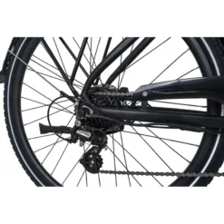 Dawes Spire 1.0 Hybrid Electric Bike Black -Shimano Bike Store SPIRE201.020CROSSBAR20BLACKe