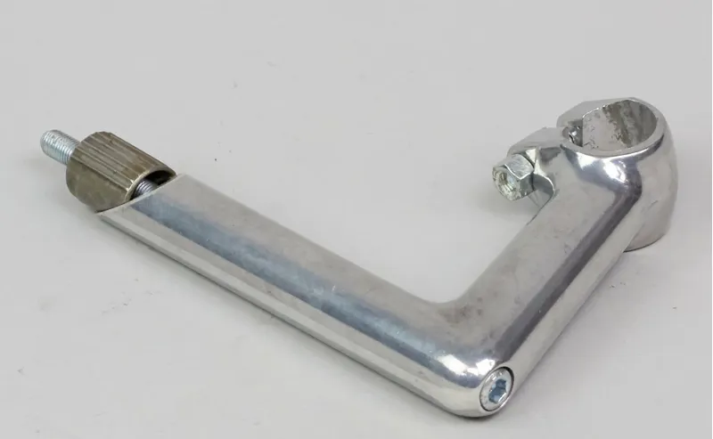 ITM Retro Road Quill Handlebar Stem 22.2mm Silver - Image 3