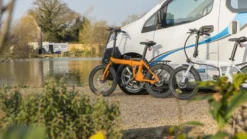 Estarli E20 Pro Electric Folding Bike Orange -Shimano Bike Store Sample 6 2